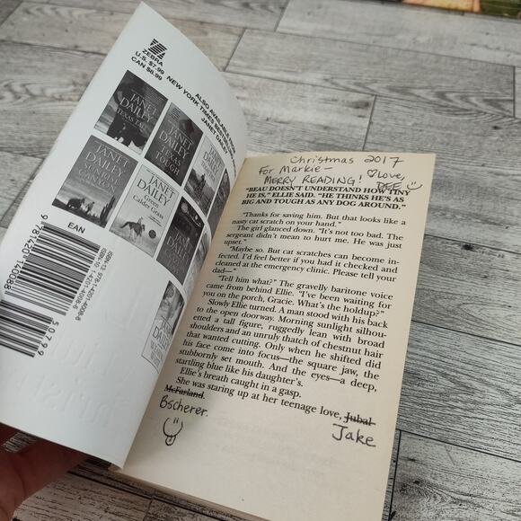 Just a Little Christmas by Janet Dailey 2017 Paperback Romance Zebra 1st Print - Picture 2 of 14